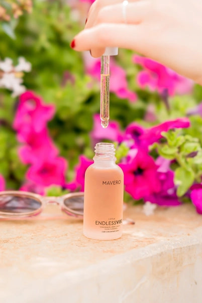 ENDLESSVIBE - veido serumas su arganu, simondsijomis ir granatais 30ml.