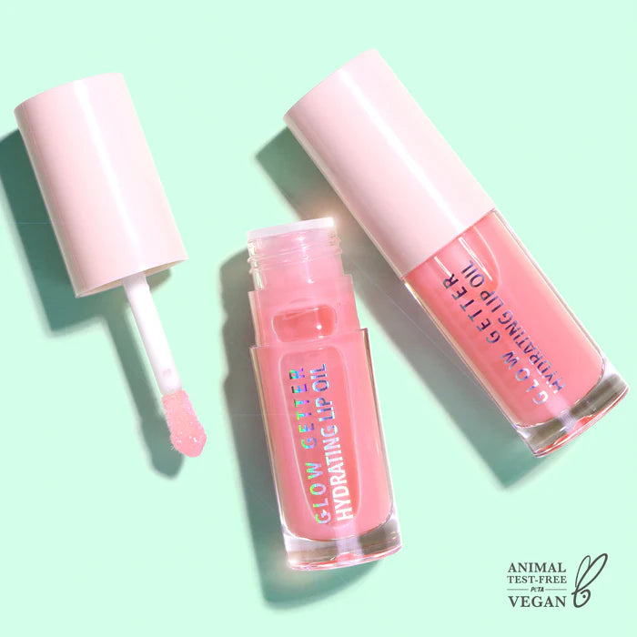 MOIRA Glow Getter drėkinantis lūpų aliejus (009, Bubble Pink)