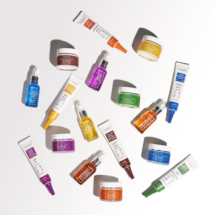 MOIRA su vitaminu B,C,E jauninantis paakių kremas