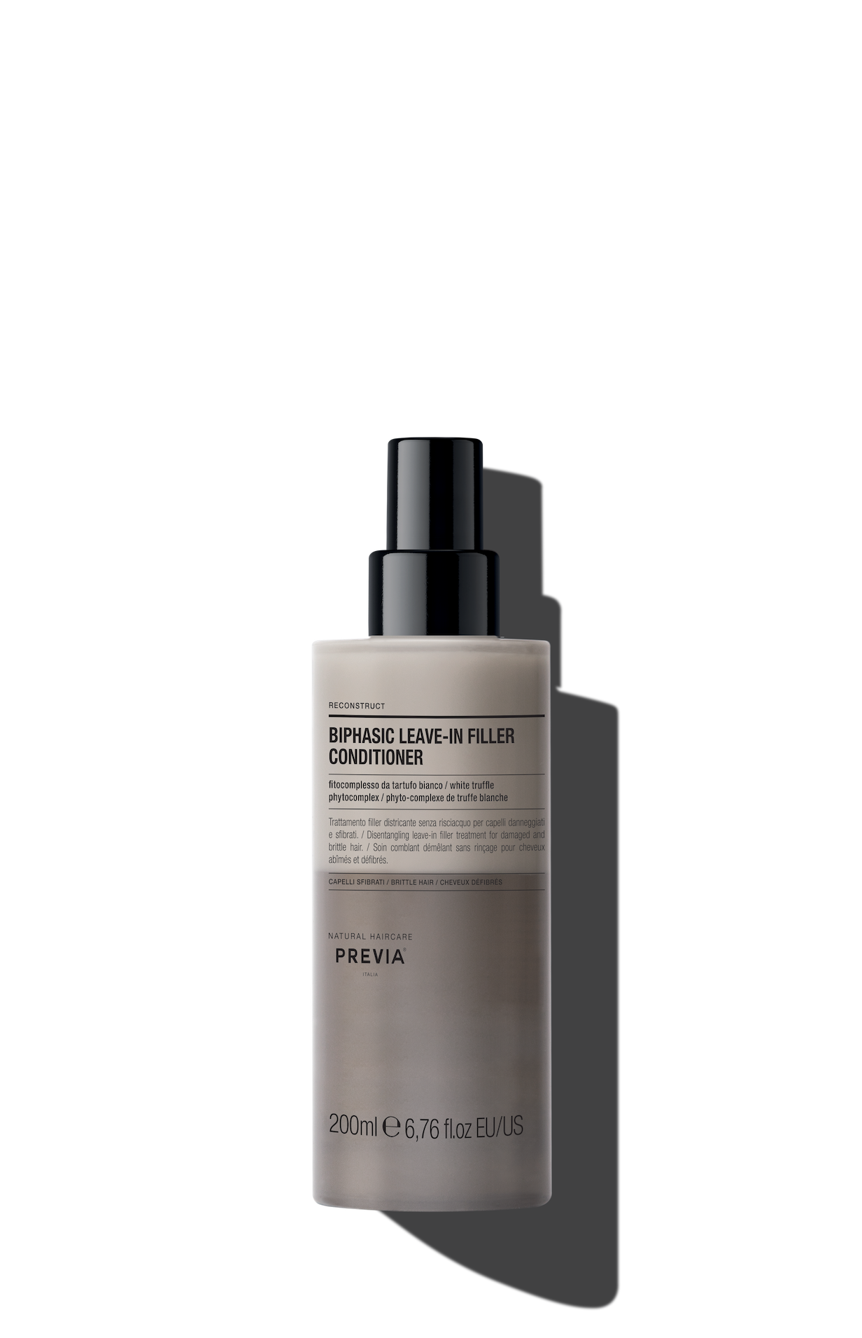 Rinkinys - Atstatantis dvifazis nenuplaunamas kondicionierius 200ml, Virtuous Brush šepetys