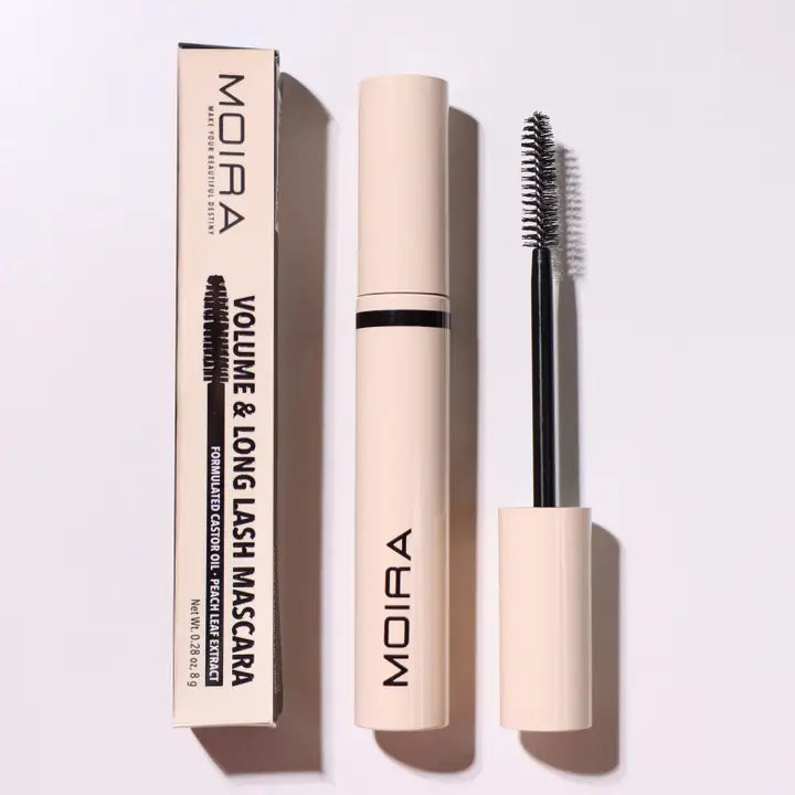 MOIRA Blakstienų tušas „Volume & Long Lash“ Juodas