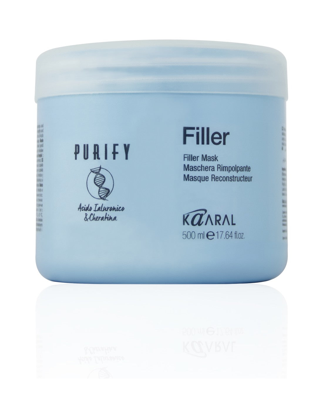 PURIFY FILLER Kosmeceutinė kaukė trapiems, lūžinėjantiems plaukams