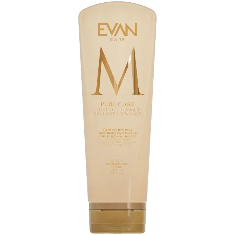 Kaukė plaukams ir kūnui EVAN Care Coconut Summer 2 in 1 After-Sun Mask 250 ml