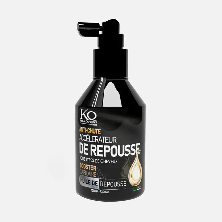 KQ Kera Queen’s – Plaukų augimą skatinantis aliejus su purkštuku, 100 ml