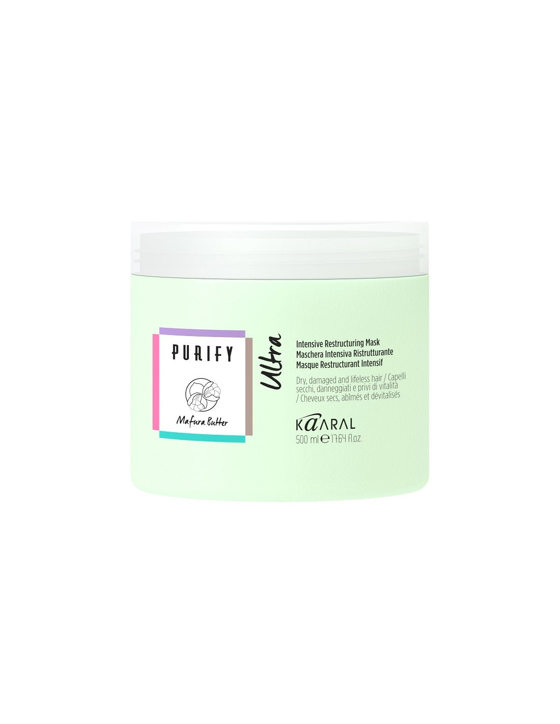 PURIFY ULTRA - intensyvaus atstatymo kaukė plaukams