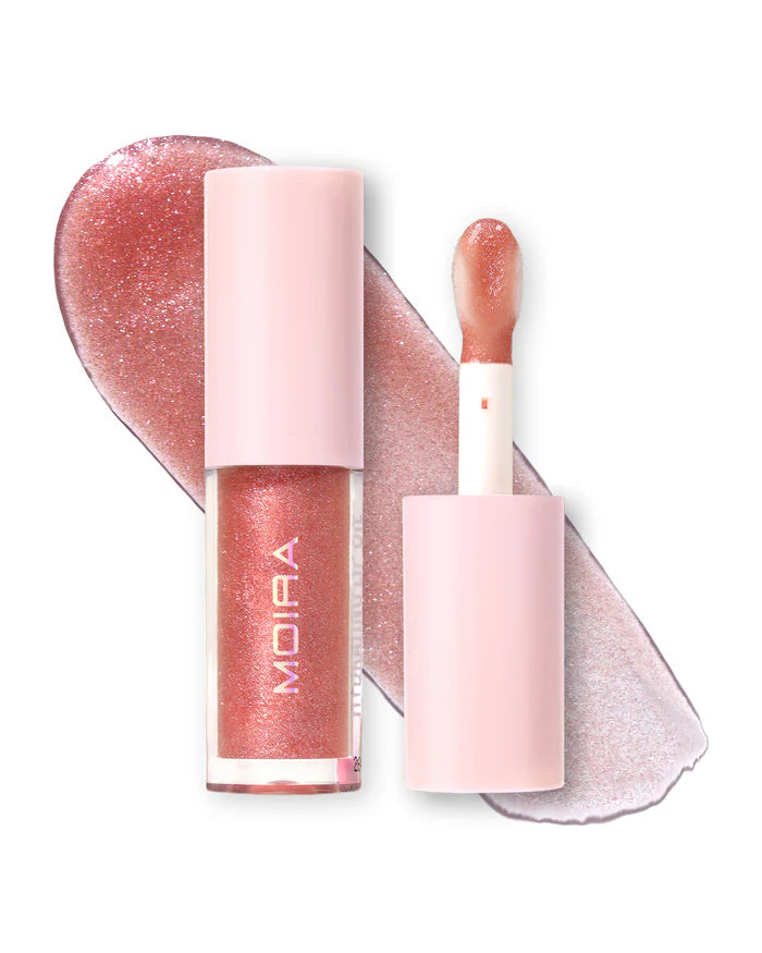 MOIRA Glow Getter drėkinantis lūpų aliejus (004, Tickled Pink)