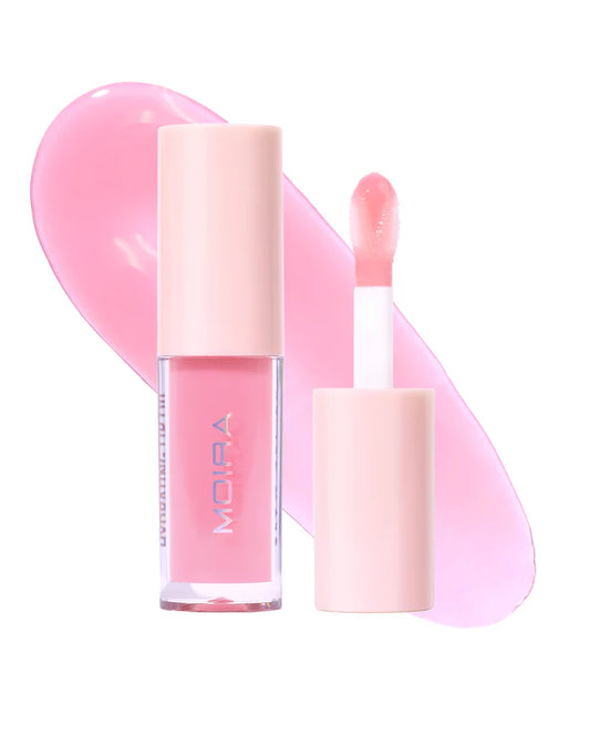 MOIRA Glow Getter drėkinantis lūpų aliejus (009, Bubble Pink)