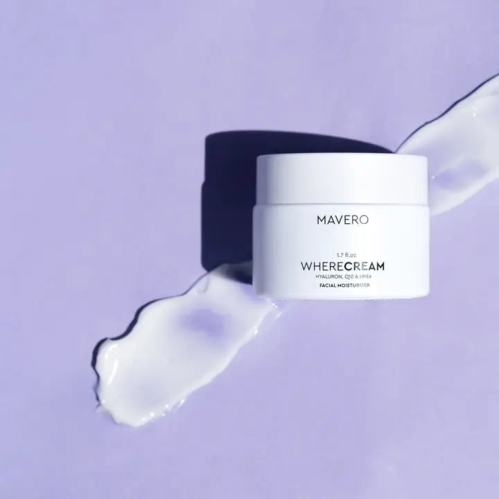WHERECREAM - Dieninis kremas su hialurono rūgštimi, Q10 & Urea 50ml.