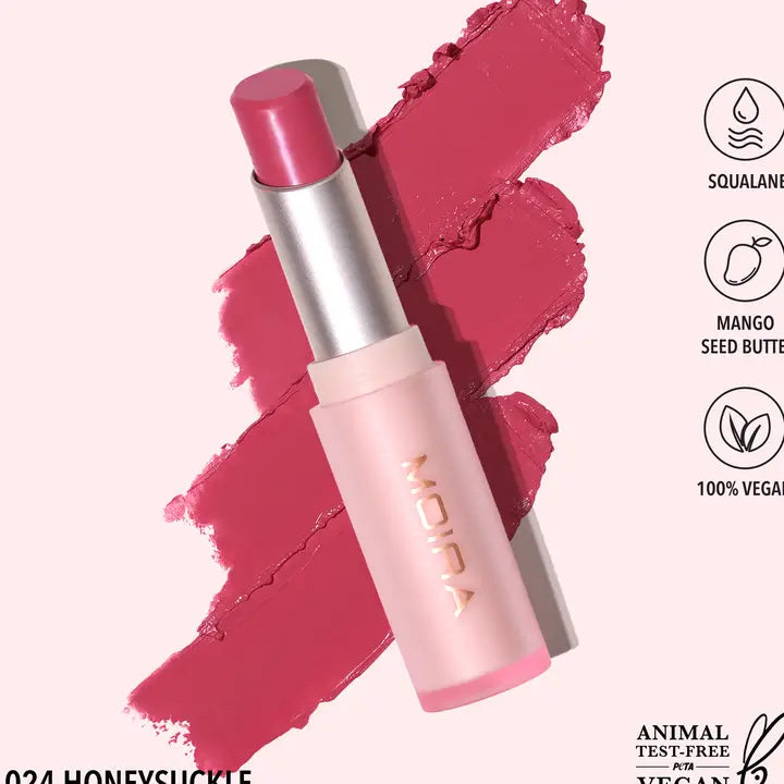 MOIRA Signature lūpų dažai (024, Honeysuckle)