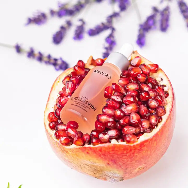 ENDLESSVIBE - veido serumas su arganu, simondsijomis ir granatais 30ml.