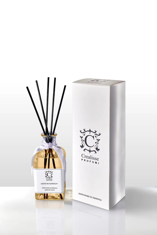 Namų kvapas su lazdelėmis - LEGNI DI SANDALO 250ml.