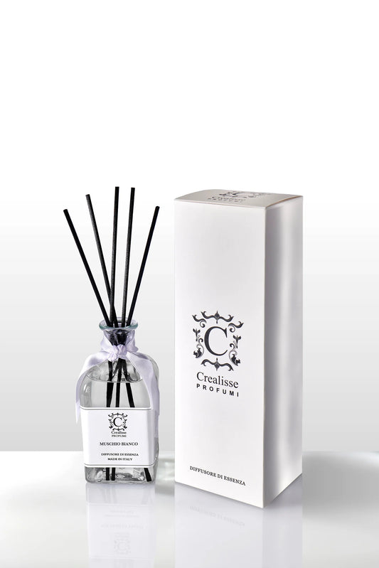 Namų kvapas su lazdelėmis - MUSCHIO BIANKO 250ml.