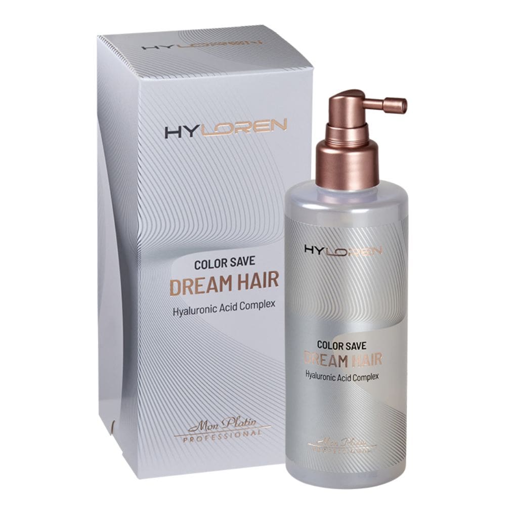 Mon Platin HYLOREN apsauga nuo karščio Dream Hair Color Save sausiems ir pažeistiems plaukams skirtas purškiklis, 250ml