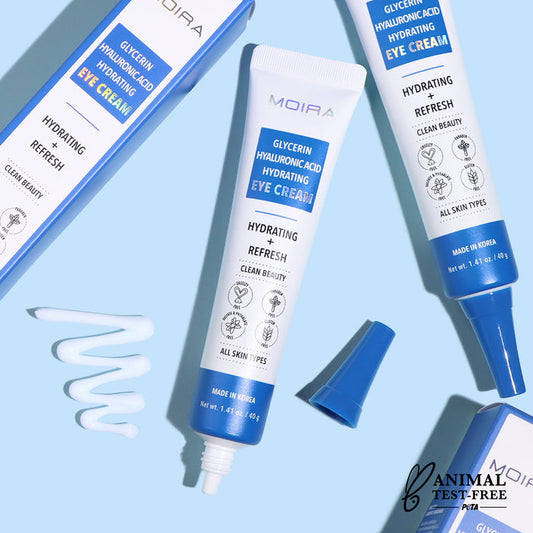 MOIRA glicerino ir hialurono rūgšties drėkinamasis paakių kremas
