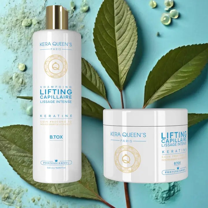 Kera Queen's - Lifting Capillaire Lissage Intense rinkinys.