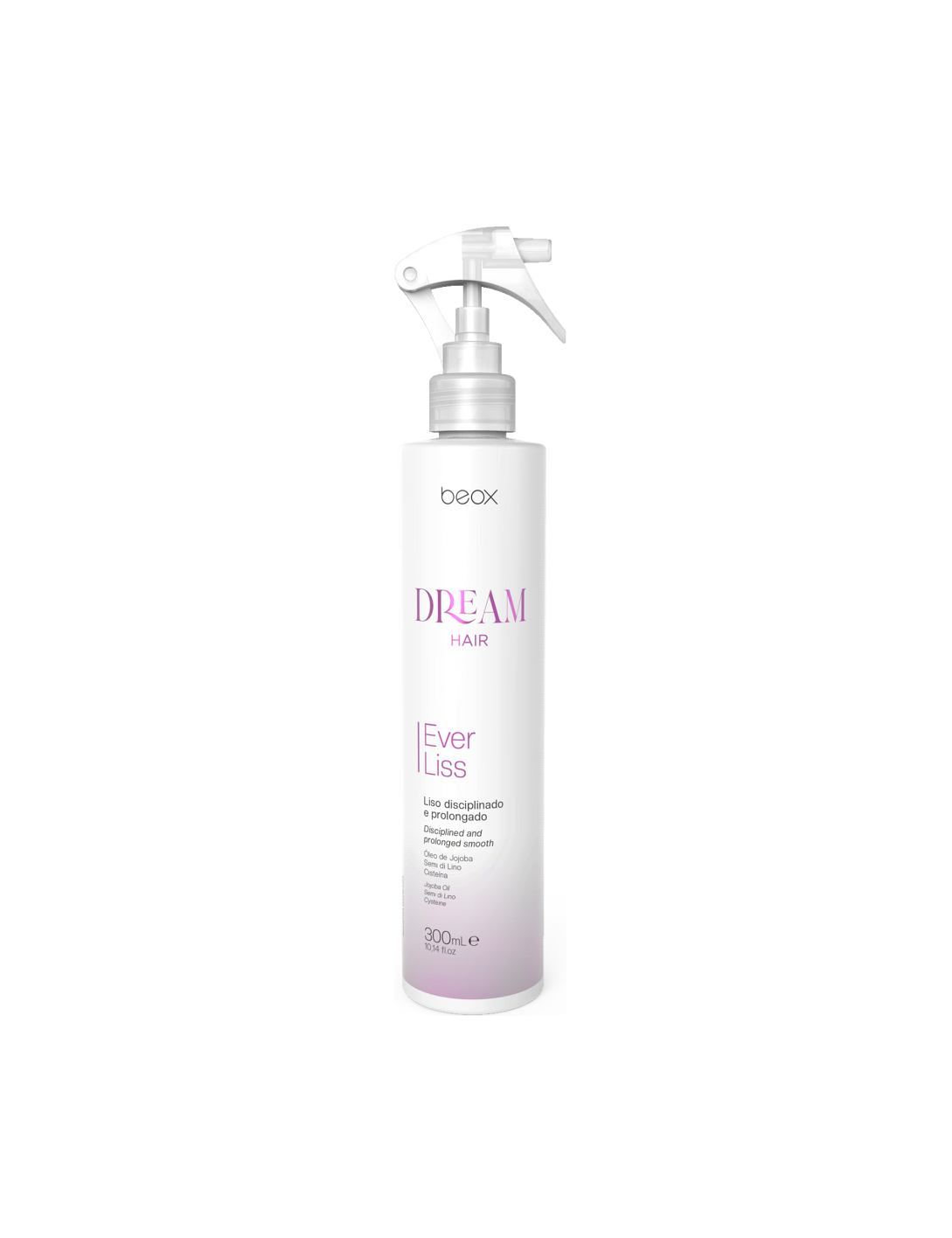BEOX DREAM ⚜ EVER LISS - Sukurtas pašalinti pūtimąsi, suteikti disciplinos, lygumo ir tiesumo plaukams, 300 ml