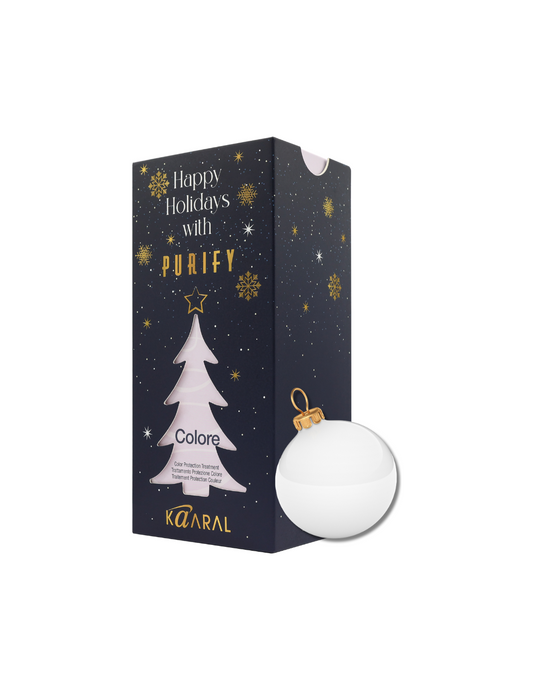 HAPPY HOLIDAYS rinkinys PURIFY COLORE šventinėje dėžutėje