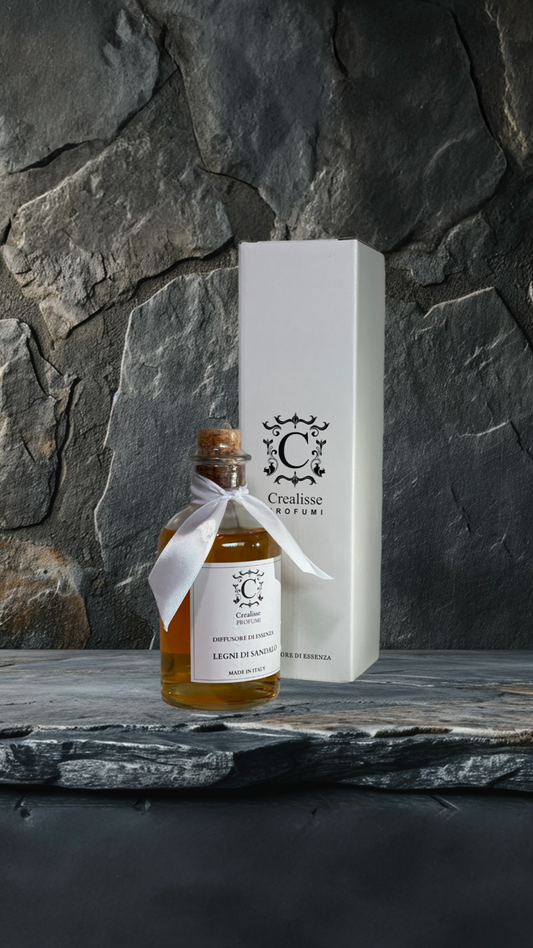 Namų kvapas su lazdelėmis - LEGNI DI SANDALO 500ml.