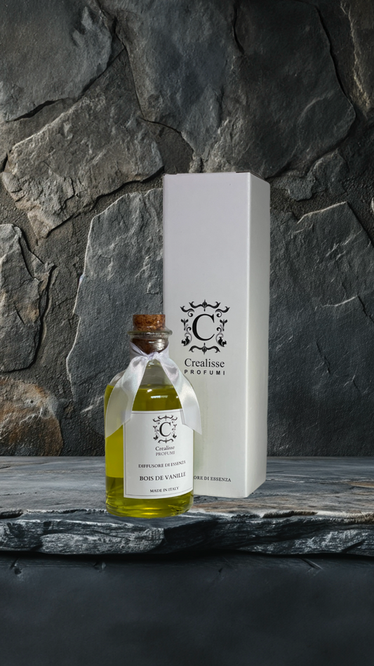 Namų kvapas su lazdelėmis - BOIS DE VANILLE 500ml.