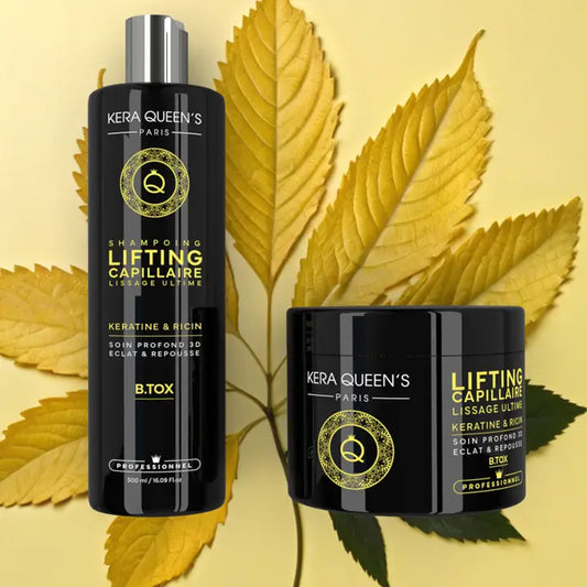 Kera Queen's - Lifting Capillaire Keratine & Ricin rinkinys.