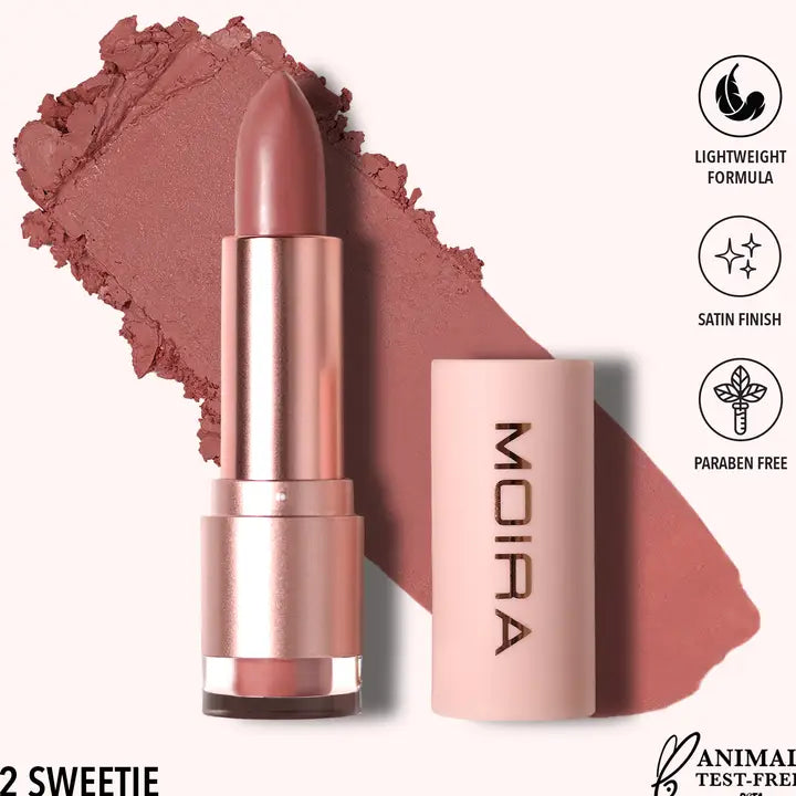 MOIRA Lip Goddess lūpų dažai (002, Sweetie)