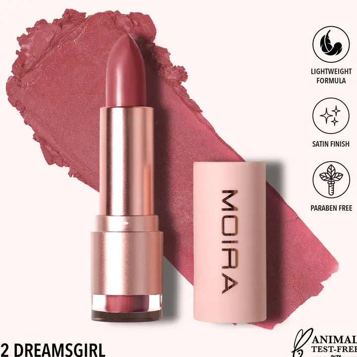 MOIRA Lip Goddess lūpų dažai (012, Dreamsgirl)