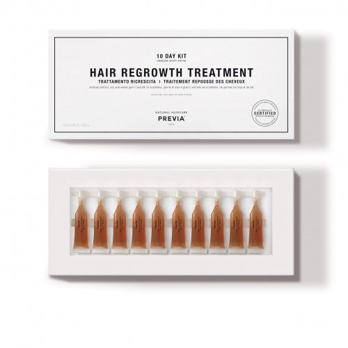 PREVIA Hair Regrowth Treatment Kraujotaką skatinančios ampulės 10x3ml.