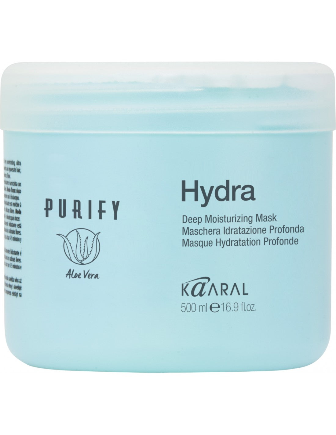 PURIFY HYDRA kaukė - itin maitinanti ir drėkinanti, sausiems pažeistiems plaukams