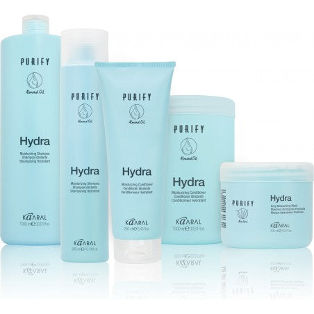 PURIFY HYDRA kaukė - itin maitinanti ir drėkinanti, sausiems pažeistiems plaukams