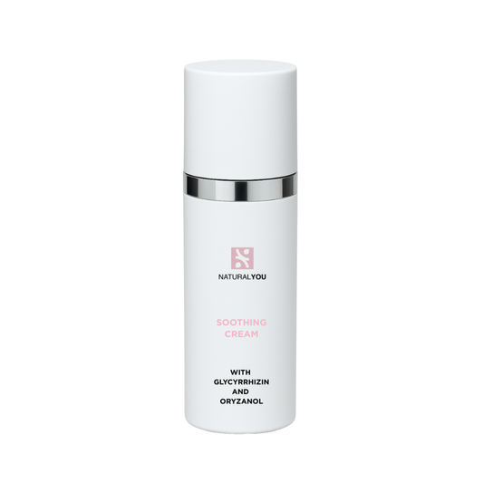 NATURAL YOU Intensyviai drėkinantis ir raminantis veido kremas jautriai odai 50ml.