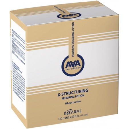 X-STRUCTURING - losjonas, atstatantis silpnus ir pažeistus plaukus, ampulėse (12 vnt. po 10 ml)