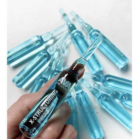 X-STRUCTURING - losjonas, atstatantis silpnus ir pažeistus plaukus, ampulėse (12 vnt. po 10 ml)